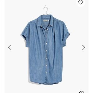 Madewell  Central Shirt in Roberta Indigo size S